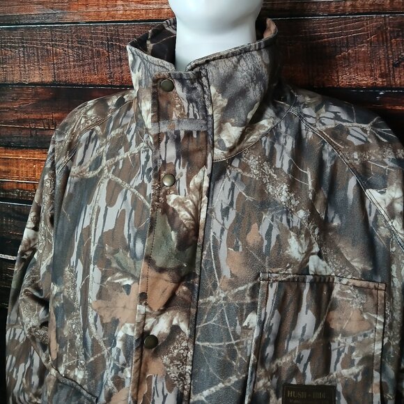 Gamehide Vintage Hunting Jacket Mens XL Hush Hide Camo Camouflage FLAWS - Picture 4 of 14